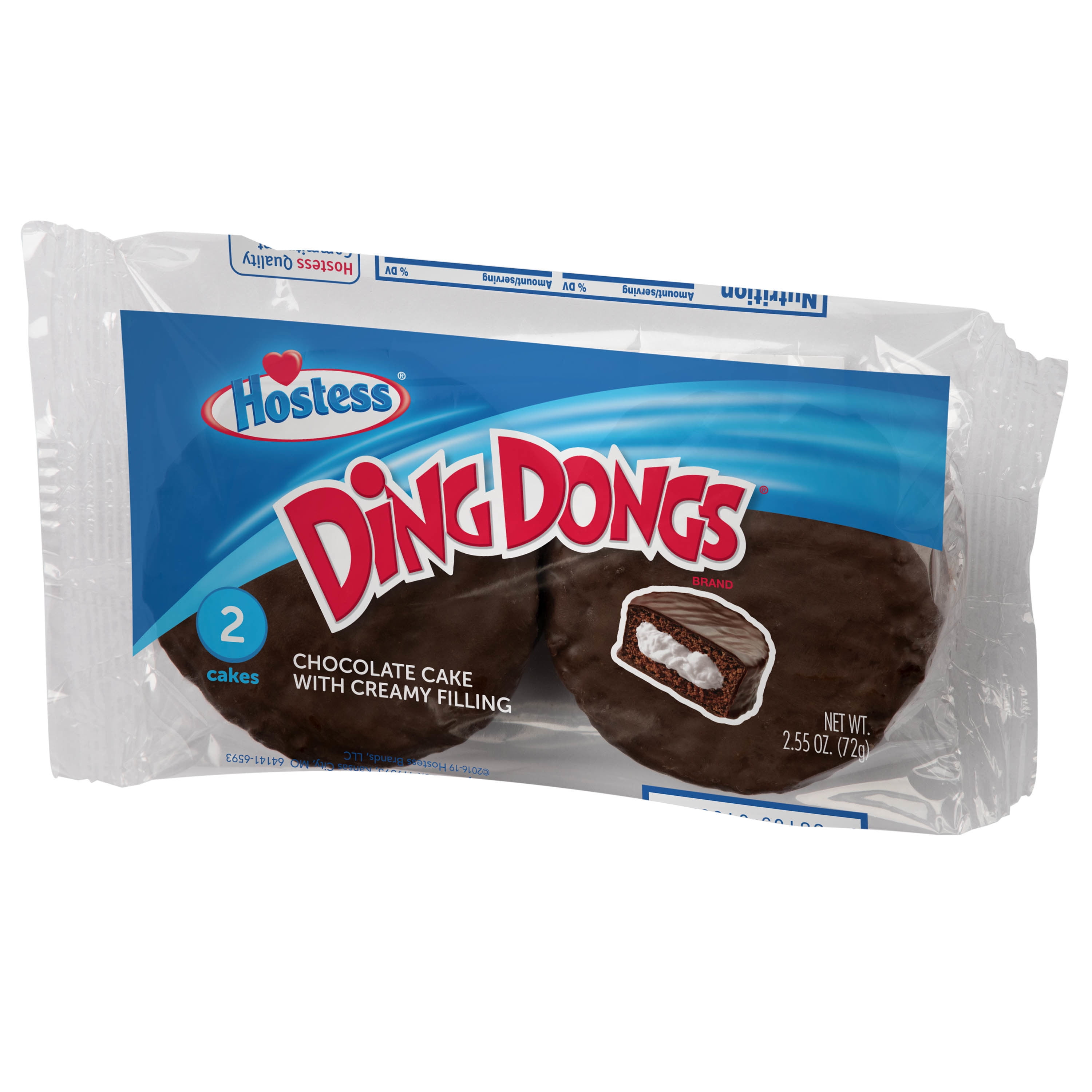 Hostess Chocolate Ding Dongs Single Serve 2 Count 12 70 Oz Walmart Com Hostess Chocolate Ding Dongs Single Serve 2 Count 12 70 Oz Walmart Com
