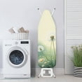 thumbnail image 3 of HELLHERO Ironing Board Cover, Standard Size Iron Board Covers with Heavy Duty Adjustable Elastic Edges, Heatproof Ironing Board Covers for Smooth Ironing(Dandelion Daisy, 15"x54"), 3 of 5