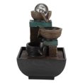 thumbnail image 3 of Unique Shape Designed Waterproof Desktop Fountain, LED Desktop Fountain, LED Illuminated For Home Landscape Feng Shui Decoration Office Type 9116 US Plug 110V, 3 of 8