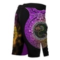 thumbnail image 2 of Raven Fightwear Men's Quetzalcoatl Aztec MMA Shorts Black, 2 of 3