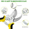 thumbnail image 4 of Pruner Garden Scissors Professional Sharp Bypass Pruning Shears Tree Trimmers Secateurs Hand Clippers For Garden Beak Scissors Red, 4 of 6