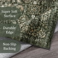 thumbnail image 2 of Alfombra Morebes Vintage, grande, lavable, 240 x 300 cm, color verde oscuro, 2 of 8