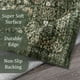 thumbnail image 2 of Alfombra Morebes Vintage, grande, lavable, 240 x 300 cm, color verde oscuro, 2 of 8