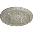 thumbnail image 3 of Ekena Millwork 11 3/4"OD x 3/8"P Stockport Ceiling Medallion, Hand-Painted Pearl White, 3 of 6