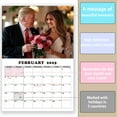 2025 Trump Wall Calendar Iconic Presidential Design,Monthly Trump
