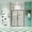 Matte Black, variant on JimsMaison 44"-48" W x 72" H Semi-Frameless Shower Door with 1/4" (6mm) Clear Tempered Glass, Matte Black
