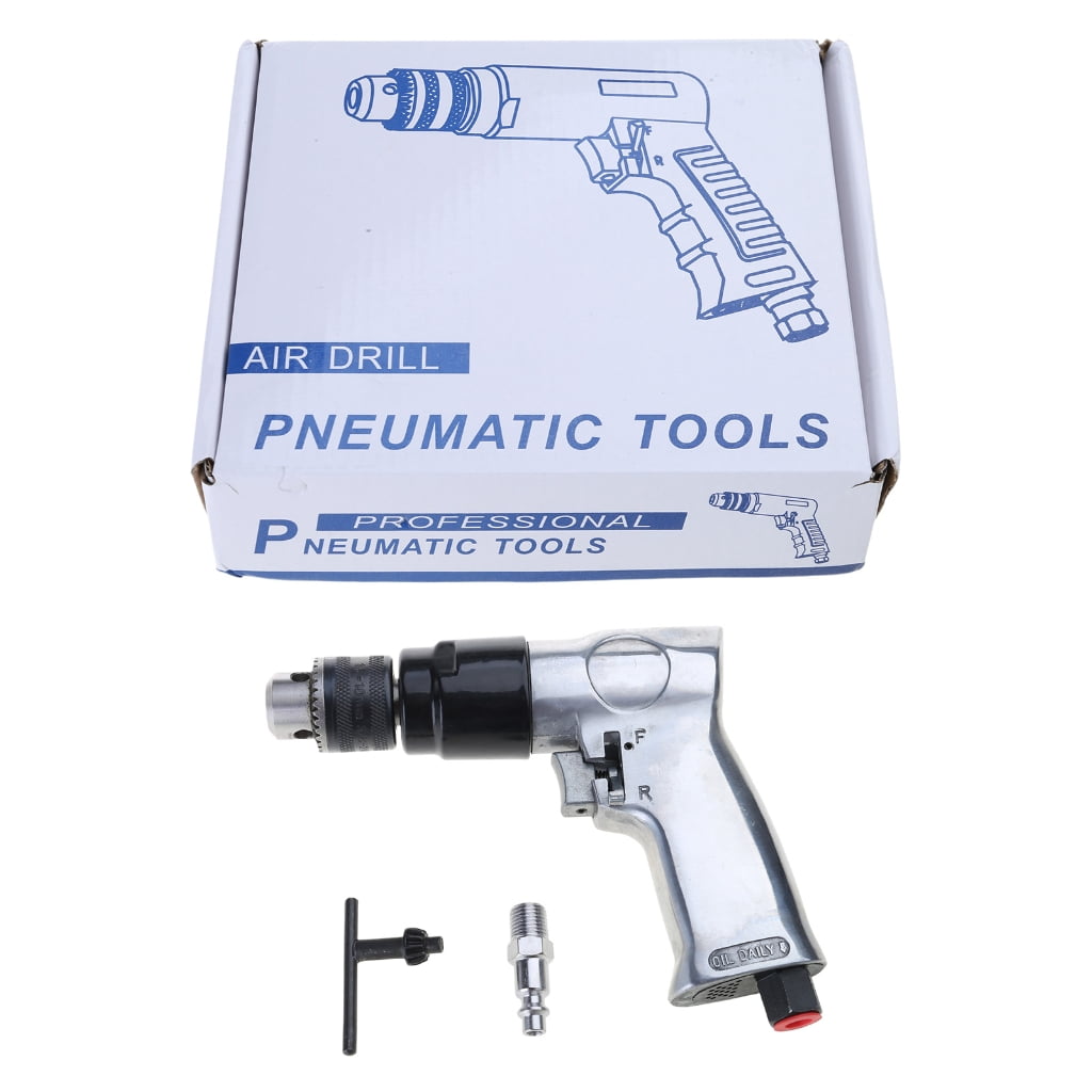 Heavy Duty 3/8 Pneumatic Tool Positive Negative Air Drill Pneumatic Drill