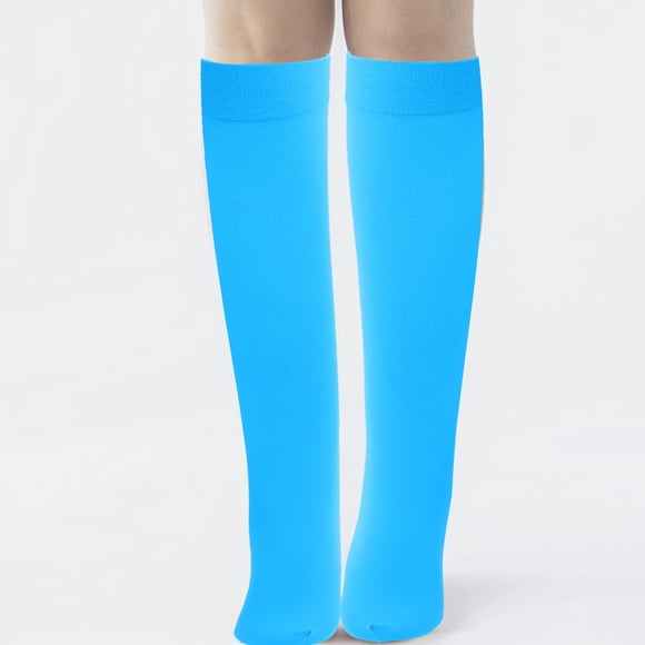 unbranded 4Pares Medias Largas Para Mujer De Suaves Transpirables Uso Prolongado Y Color Clásico