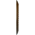 thumbnail image 4 of Ekena Millwork 18 5/8"OD 4"ID x 1 1/8"P Classic Ceiling Medallion (Fits Canopies up to 12 3/4"), Hand-Painted Root Beer Crackle, 4 of 7