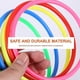 thumbnail image 2 of 24 Pcs Interesting Toss Rings Colorful Ring Toys Creative Plastic Rings Banmo, 2 of 3
