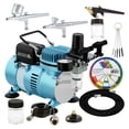 thumbnail image 1 of Kit de sistema de aerografía Master Airbrush Cool Runner II con 3 aerógrafos, 1 of 5