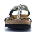 thumbnail image 4 of Naot Women's Malibu Metal leather sandal - 7258-195, 4 of 6