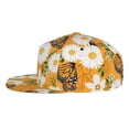 thumbnail image 3 of Sigee White Floral and Butterflies Print Men Women Fashion Baseball Cap,Unisex-Adults,Classic Adjustable Plain Hat, 3 of 9