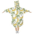 thumbnail image 2 of joogoo Blanket Hoodie for Coconut Tree Bananas Oversize Sweatshirt 3-14 YR L, 2 of 7