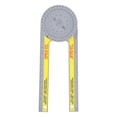 thumbnail image 2 of Miter Saw Protractor, Angle Finder Ruler Plastic 360 Degree  for Measuring for DIY Home Improvement for Replacement for Building Trades, 2 of 7
