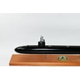 thumbnail image 5 of USS Louisville SSN-724 FLT II Submarine Model, Navy, Mahogany, 20 inch, LA Class, 5 of 5