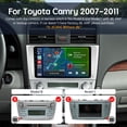 thumbnail image 2 of Autoestéreo ViaBecs para Toyota Camry 2007 2011 Android 13 Pantalla QLED 9 Pulgadas 6GB 128GB CarPlay Android Auto, 2 of 5