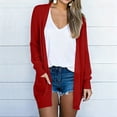thumbnail image 2 of Meichang Sheer Cardigans for Women Summer Light Weight Long Sleeve Kimono Cardigan Open Front Chiffon Cover Ups Casual Resort Wear with Pockets, 2 of 7