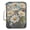 Oil Painting of Daisies, variant on Haosy Accordion File Organizer Zipper Binder 500 Sheet 6-Tab Expanding File Folder Multi-Pocket 1.2 Inch 3 Ring Orange Green on Cream Squares