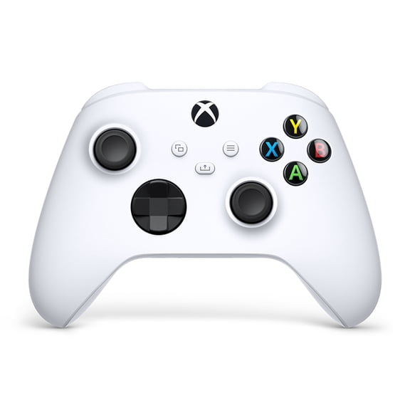Open Box Microsoft Xbox Wireless Controller - Robot White – for Xbox Series X|S, Xbox One, PCs, and Cloud-Enabled Devices