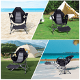 thumbnail image 6 of Portable Hammock Chair with Footrest, Lightweight Rocking Camping Chair with Cupholder, Pocket, and Easy Carry Design for Outdoor Adventures (2 Pack), 6 of 6