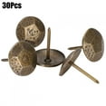 thumbnail image 3 of YLSHRF Nails,Sofa Nail,30PCs Nail Turtleback Pattern Sofa Decor DIY Clothing Accessories Iron 19MM, 3 of 8