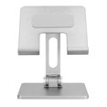 thumbnail image 3 of Soporte para Tableta de aleación de Aluminio Soporte Ajustable con Silicona Antiarañazos y Deslizante Diseño Ergonómico para un ángulo de Visión Cómodo Orificio de Carga ANGGREK  Otros, 3 of 8
