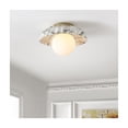 thumbnail image 2 of Safavieh Grima 12" Flush Mount Ligh Flush, White Marble / Gold, 1' X 1', Square, 2 of 3