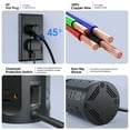 thumbnail image 6 of 12 Outlets Power Strip Tower with Night Light, Surge Protector with 5 USB(4U+2C) Ports 10 FT Extension Cord, 6 of 7