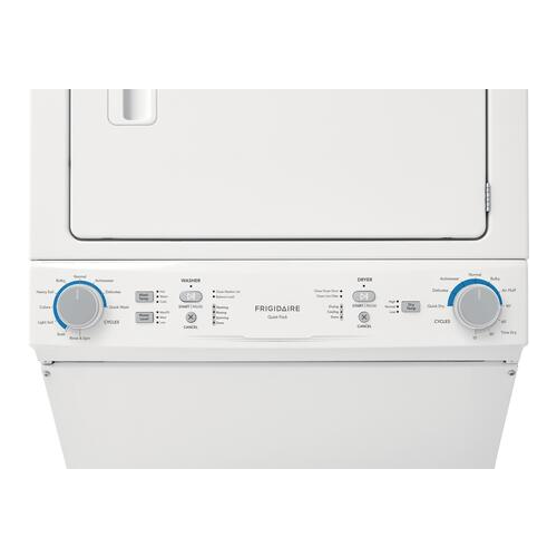 Frigidaire FLCE7522AW 27 Electric Laundry Center with 3.9 cu. ft. Washer Capacity 5.6 cu. ft. Dry Capacity 10 Wash Cycles 10 Dry Cycles in White - image 11 of 13