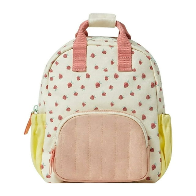 CHUANK Children‘s Bag Baby Strawberry Print Backpack Schoolbag