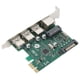 thumbnail image 3 of Tarjeta adaptadora de expansión de red ST610 PCI E de ultra alta velocidad USB 3.0 Giga RJ45, 3 of 14