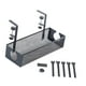 thumbnail image 3 of Organizador debajo del escritorio para oficina, organizador colgante sin taladro, abrazadera de gestión de cables de Metal de gran capacidad en el, 3 of 8