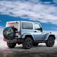 thumbnail image 5 of Fotbe Ocean Coral Turtle Spare Tire Cover Thickening Universal Fit for Jeep, Trailer, RV, SUV, Truck, Tough Tire Wheel Soft Cover-14 inch, 5 of 8