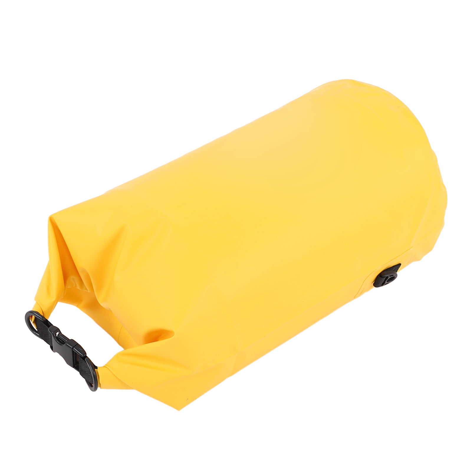 Waterproof Dry Bag, Yellow Swimming Bag PVC Mesh Cloth Eye Catching 20L Collapsible  For Boating For Kayaking For Fishing