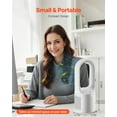 thumbnail image 3 of Vevor JNXWYTSBDDCXJLAIWV9 12.99 in. Portable Desk Bladeless 6-Speed Quiet Table Fan for Bedroom & Office, 3 of 10