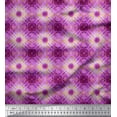 thumbnail image 1 of Soimoi Poly Georgette Fabric Check Tie-Dye Print Sewing Fabric Yard 52 Inch Wide, 1 of 3