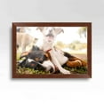 thumbnail image 4 of 18x40 Brown Real Wood Picture Frame Width 1.25 inches | Interior Frame Depth 0.5 inches | Galvin, 4 of 8
