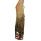 thumbnail image 4 of ICHUANYI Clearance Women's Print High Waist Print Pants Wide Leg Pants Casual Loose+Pocket ICHUANYI "ICHUANYI", 4 of 6