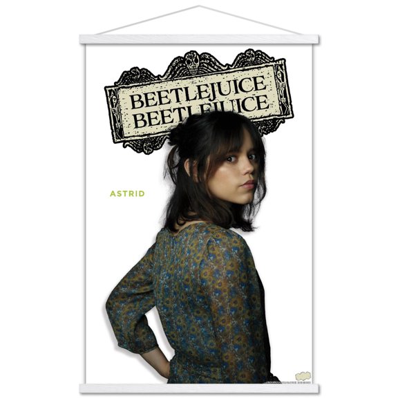Beetlejuice Beetlejuice - Astrid Feature Series Wall Poster with Magnetic Frame, 22.375" x 34"