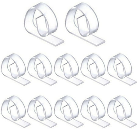 

12Pcs Tablecloth Clips Table Cloth Cover Skirt Clip Clamps BBQ Party Holder