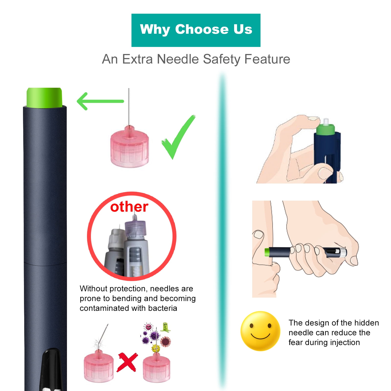 Reusable Pen, Portable 80 Units Pen with 10 pcs Accessories