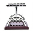 thumbnail image 2 of Newton‘s Cradle Steel Balance Ball Physics Science Pendulum Desk Fun Toy Gift, 2 of 7