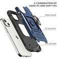thumbnail image 2 of For iPhone 13 Pro Max Case, with Screen Protector & Stand & Slide Camera Cover, Full-Body Rugged Shockproof Protective CoverBuilt-in 360° Rotate Ring Kickstand, 2 of 5