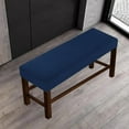 thumbnail image 4 of Bench Covers High Stretch Bench Slipcover Rectangle for Dining Room Bench Cushion Covers Thicker Jacquard Non Slip with Strap -, 4 of 6