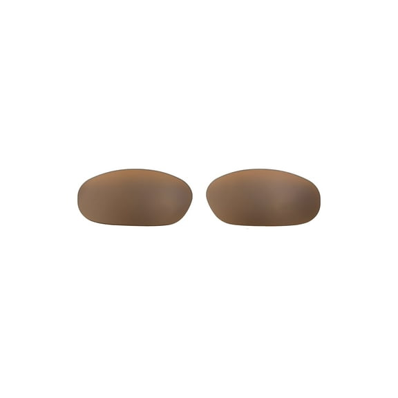 Walleva Brown Polarized Replacement Lenses for Ray-Ban RB4033 60mm Sunglasses