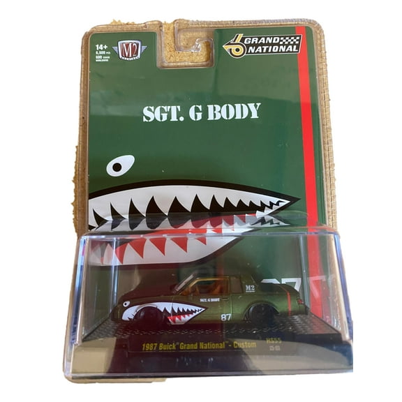 M2 Machines 1:64 1987 Buick Grand National Custom Sgt. G Body Rel Hs55