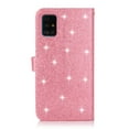 thumbnail image 6 of Dteck Wallet Case For Samsung Galaxy A71 (4G), Luxury Glitter Bling PU Leatether Credit Card Holder Wallet Case with Hand Strap, Pink, 6 of 6