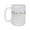 white, variant on "Wake. Sip. Smile." 15oz Cheerful Ceramic Mug - Lively & Functional Drinkware for Home & Office