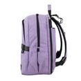 thumbnail image 6 of Eastsport Large Capacity Rubin Weekender Tech Backpack Diaper Bag with Bonus Changing Pad, Light Purple, 6 of 12